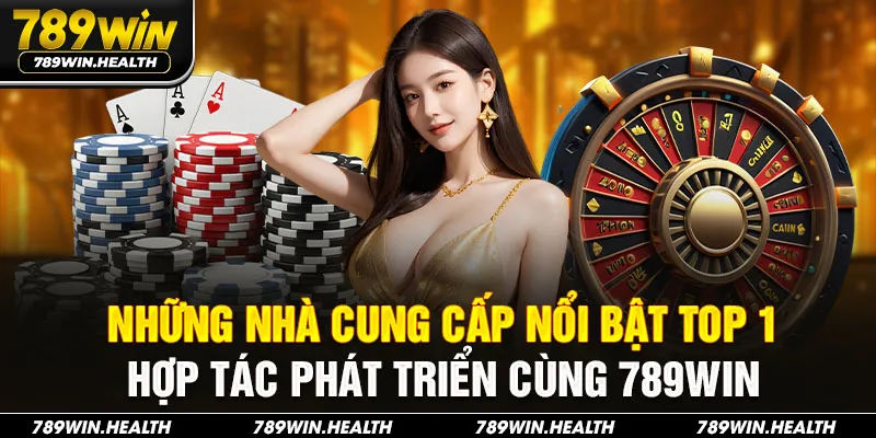 Những nhà cung cấp nổi bật top 1 hợp tác phát triển cùng 789WIN